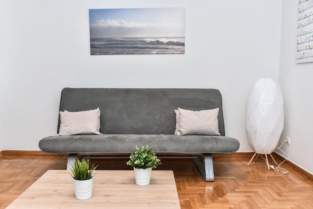 Modern Apartment At Exarchia 1 Bed 2 Pers Atene Esterno foto