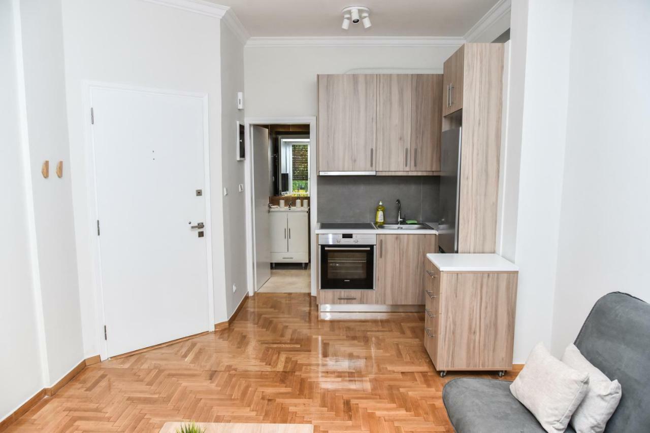 Modern Apartment At Exarchia 1 Bed 2 Pers Atene Esterno foto