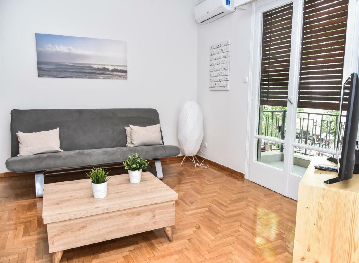 Modern Apartment At Exarchia 1 Bed 2 Pers Atene Esterno foto