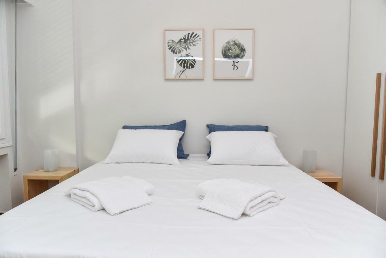 Modern Apartment At Exarchia 1 Bed 2 Pers Atene Esterno foto
